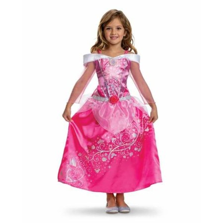 Déguisement pour Enfants Disney Aurore (La Belle au bois dormant) 3-4 Ans Vert