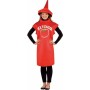 Déguisement pour Adultes Bouteille de ketchup Taille unique