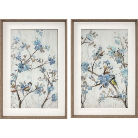 Cadre DKD Home Decor Oriental (2 Unités) (40 x 2 x 60 cm)