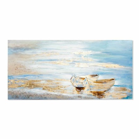 Cadre DKD Home Decor Plage Barco méditerranéen (150 x 3,5 x 70 cm)