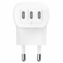 Chargeur mural Belkin WCC002VFWH Blanc