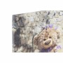 Cadre DKD Home Decor S3018130 Ours Enfant (28 x 1,5 x 28 cm) (4 Unités)