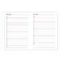 Agenda DOHE SYNCRO Azul Cuarto 15 x 21 cm 2023