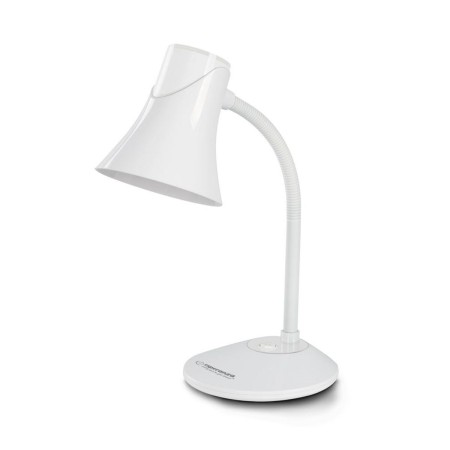 Lampe de bureau Esperanza ELD111W Blanc Noir Plastique 12 W