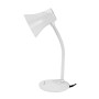 Lampe de bureau Esperanza ELD111W Blanc Noir Plastique 12 W