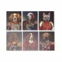 Cadre DKD Home Decor Chien (40 x 1,8 x 50 cm) (6 Unités)
