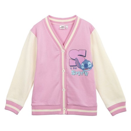 Chaqueta Infantil Stitch Rosa