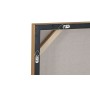 Lienzo Home ESPRIT Blanco Dorado Poliestireno Lienzo Abstracto 101,5 x 4 x 101,5 cm (2 Unidades)