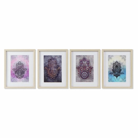 Cadre DKD Home Decor Main (35 x 2 x 45 cm) (4 Unités)