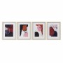 Cadre DKD Home Decor Abstrait Moderne (35 x 2 x 45 cm) (4 Unités)