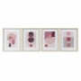 Cadre DKD Home Decor Abstrait (35 x 2 x 45 cm) (4 Unités)