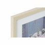 Cadre DKD Home Decor Roses (35 x 2 x 45 cm) (4 Unités)