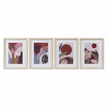 Cadre DKD Home Decor Tropical (35 x 2 x 45 cm) (4 Unités)