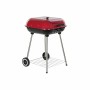 Barbecue à Charbon avec Couvercle et Roulettes DKD Home Decor Rouge (60 x 57 x 80 cm) (Reconditionné B)