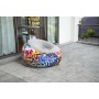 Bestway Fauteuil Gonflable Géant Graffiti 112x112x66 cm Intérieur 75075