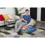 Bestway Fauteuil Gonflable Géant Graffiti 112x112x66 cm Intérieur 75075