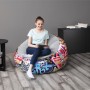 Bestway Fauteuil Gonflable Géant Graffiti 112x112x66 cm Intérieur 75075