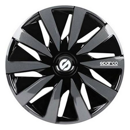 Tapacubos Sparco SPC1491BKGR Negro/Gris 14" (Reacondicionado A)