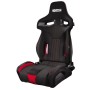 Asiento Racing Sparco R333 Coche Negro Rojo (Reacondicionado C)