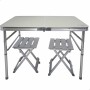 Conjunto de Mesa con 2 Sillas Colorbaby Plegable De acampada 90 x 60 x 70 cm