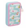 Plumier Doble Gabby's Dollhouse Sweet Home Azul claro 12,5 x 19,5 x 4 cm