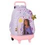 Mochila Escolar con Ruedas Wish Lila 33 x 45 x 22 cm