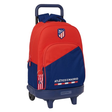 Mochila Escolar con Ruedas Atlético Madrid 33 X 45 X 22 cm