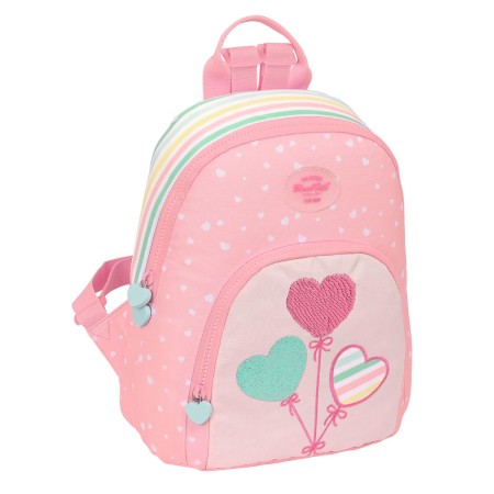 Mochila BlackFit8 Globitos Rosa 25 x 30 x 13 cm Mini