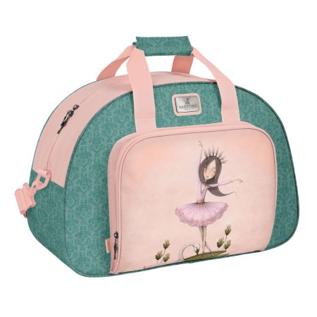 Bolsa de Deporte Santoro Mirabelle Swan Lake Gris Rosa 48 x 33 x 21 cm