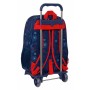 Cartable à roulettes Spider-Man Neon Blue marine 33 x 42 x 14 cm