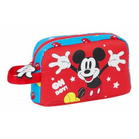 Porte-petit déjeuner Thermique Mickey Mouse Fantastic Bleu Rouge 21,5 x 12 x 6,5 cm