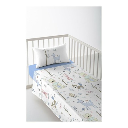 Drap de lit de bébé Cool Kids Forest (Berceau de 60)