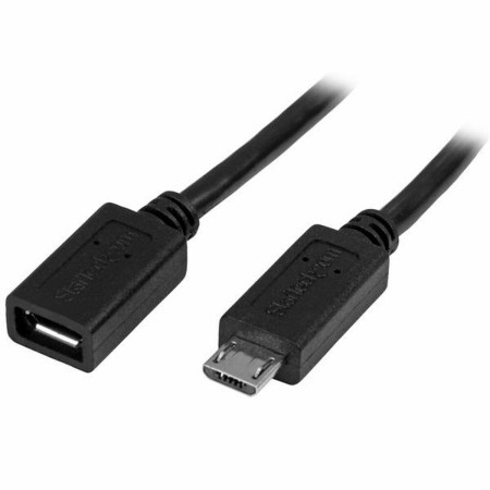 Câble Micro USB Startech USBUBEXT50CM     Noir