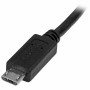 Cable Micro USB Startech USBUBEXT50CM     Negro