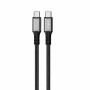 Cable USB-C a USB-C DCU 240W/40G Negro