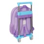 Mochila Escolar con Ruedas Stitch Sweet Azul Lila 26 x 11 x 67 cm 26 x 34 x 11 cm