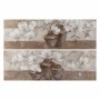 Cadre DKD Home Decor Pin Toile Vase (2 pcs) (150 x 3.5 x 50 cm)