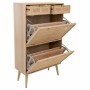 Armoire à chaussures Alexandra House Living Naturel Grille 120 x 32 x 70 cm