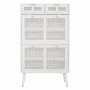 Armario zapatero Alexandra House Living Blanco 32 x 120 x 70 cm Rejilla