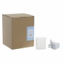 Humidificateur à Diffuseur d'Arômes avec LED Multicolore DKD Home Decor (16.8 x 16.8 x 20.3 cm) (400 ml)