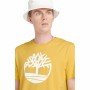 T-shirt à manches courtes homme Timberland Kennebec River Tree Logo Short Jaune