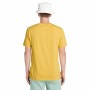 Camiseta de Manga Corta Hombre Timberland Kennebec River Tree Logo Short Amarillo