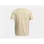 Camiseta de Manga Corta Hombre Under Armour ABC Camo Boxed Beige