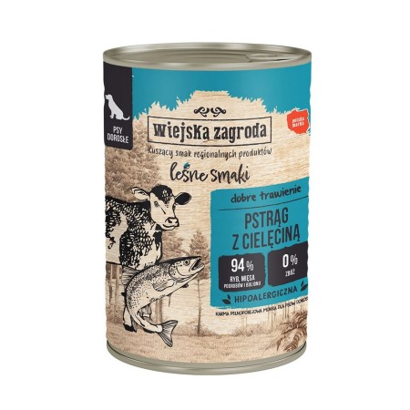 Comida húmeda WIEJSKA ZAGRODA Forest flavors Pescado 400 g