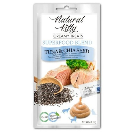 Snack para Gatos Natural Kitty Superfood Blend Pescado