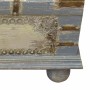 Coffre Alexandra House Living Gris Bois de manguier 28 x 27 x 50 cm Style artisanal