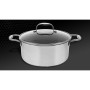 Olla con Tapa Kohersen 71104 Plateado Acero Inoxidable Aluminio Ø 24 cm 4,9 L