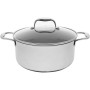 Olla con Tapa Kohersen 71104 Plateado Acero Inoxidable Aluminio Ø 24 cm 4,9 L