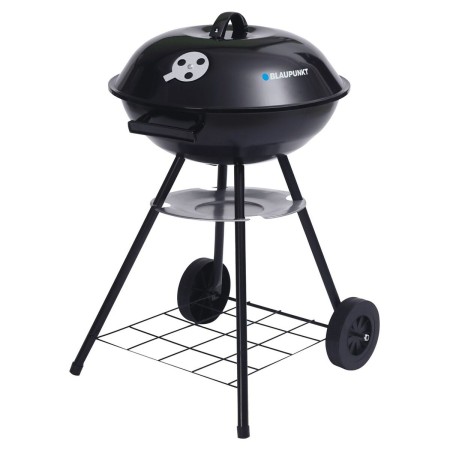 Barbacoa de Carbón con Ruedas Blaupunkt GC401 Negro Acero