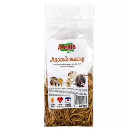 Snacks Alegia Dried mealworm